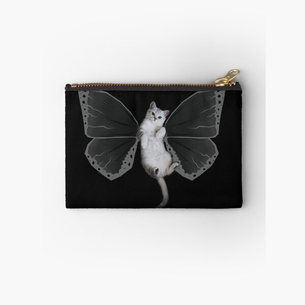 Item preview, cat with butterfly wings designed and sold by ezzabdine.