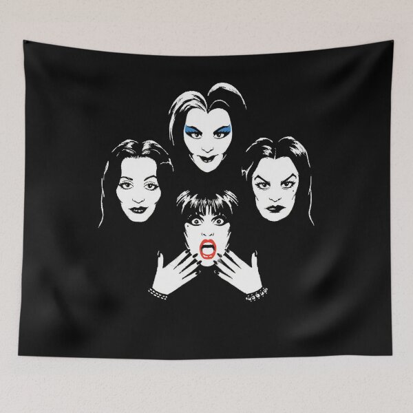 Aperçu de l'œuvre Cadeau d'amant Munsters Retro Wave créée et vendue par barrosjulieta.