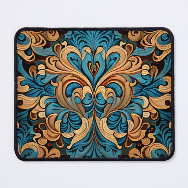 Item preview, Grand Flowing New Traditional Pattern Digital Painting designed and sold by CodeAndColors.