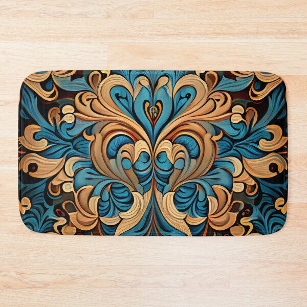 Item preview, Grand Flowing New Traditional Pattern Digital Painting designed and sold by CodeAndColors.