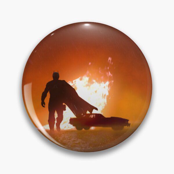 Item preview, Superhero and car on fire designed and sold by SandroDi.