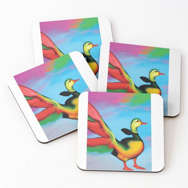 Item preview, colorful duck designed and sold by Design Universe.