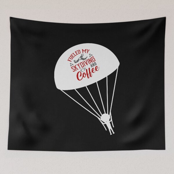 Item preview, Fueled my skydiving and coffee designed and sold by HarriPaloma.
