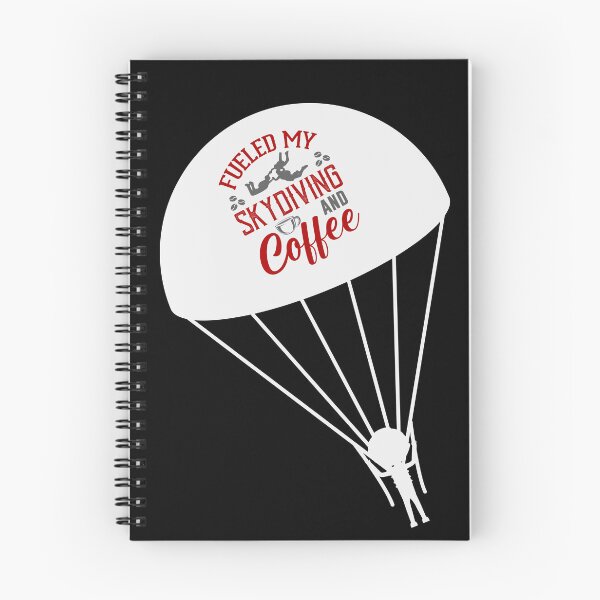 Item preview, Fueled my skydiving and coffee designed and sold by HarriPaloma.