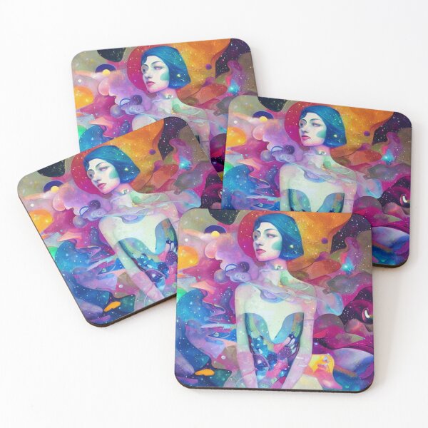 Item preview, Polar lights, astrophotography, Feininger style designed and sold by ValleyDream.