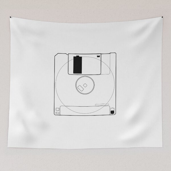 Item preview, Floppy A / disk / 90's designed and sold by RabitoDesign.
