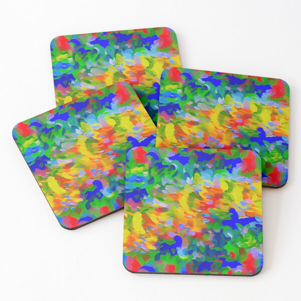 Item preview, Impressionist Bold Dazzling Contemporary Pattern Digital Painting designed and sold by CodeAndColors.