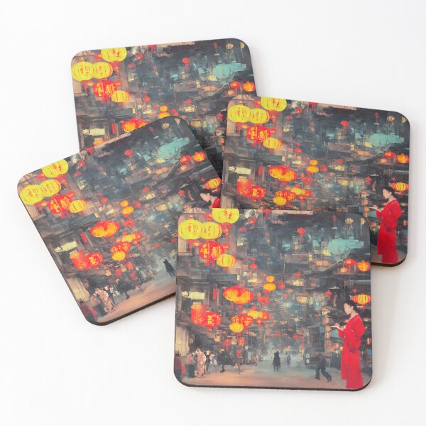 Item preview, Chinese New Year 2023 Painting Brush Red Lanterns Traditions of China designed and sold by SweetbeStore.
