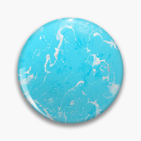 Item preview, Turquoise Blue and White  Marble Abstract Design  designed and sold by Paulele.