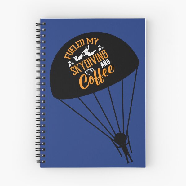 Item preview, Fueled my coffee and skydiving designed and sold by HarriPaloma.