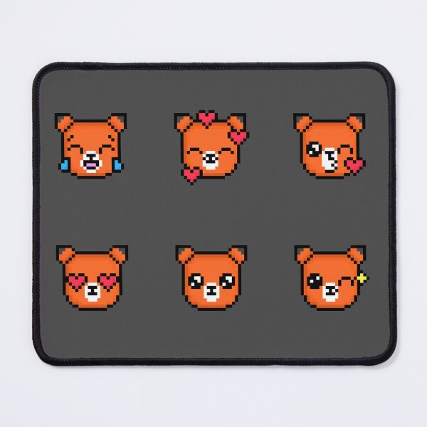 Item preview, Cute Fox Emoji Set (Funny Animal Character Emoticons) designed and sold by Pixe11y.