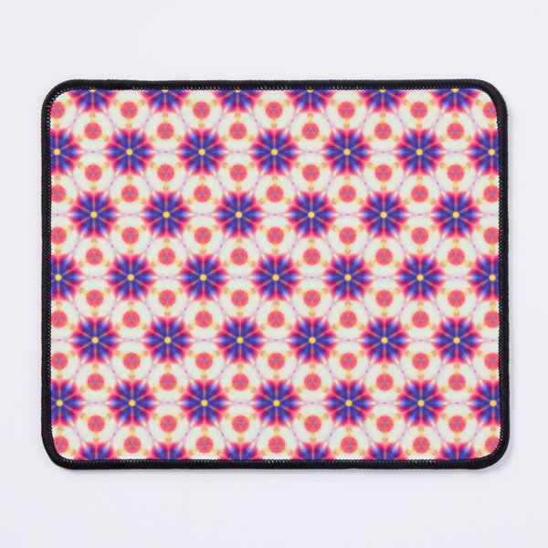 Item preview, Lavender Pink and White Floral Honeycomb Seamless Pattern  designed and sold by protegra.