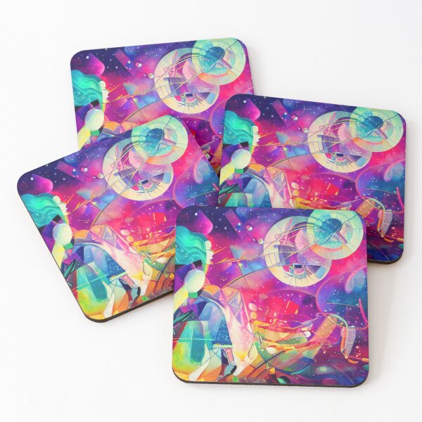 Item preview, Polar lights, astrophotography, Feininger style designed and sold by ValleyDream.