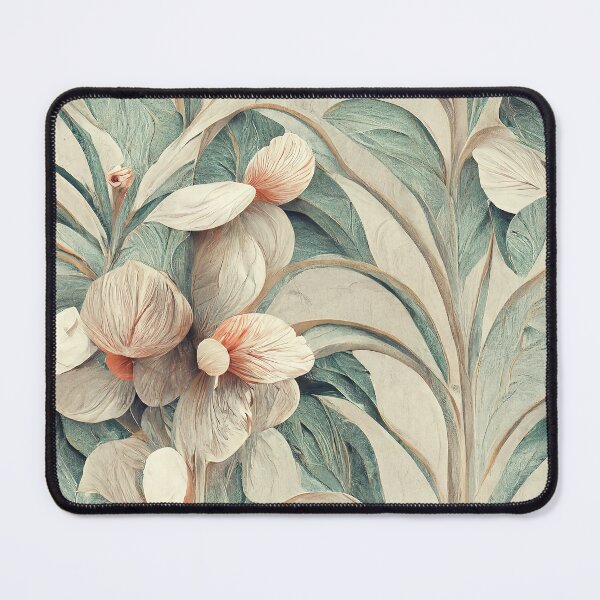 Item preview, Florally Pale Pink and Green designed and sold by Patternifico.