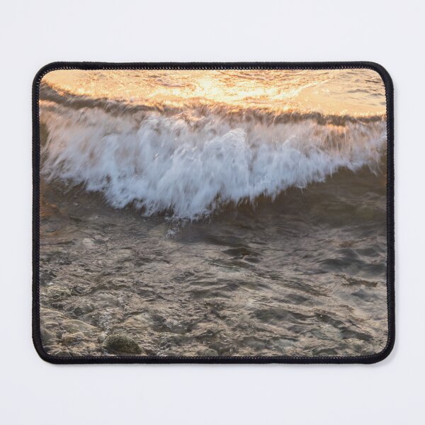 Item preview, Slow Motion Surf - Backlit Wave and Polished Pebbles designed and sold by Georgia Mizuleva.