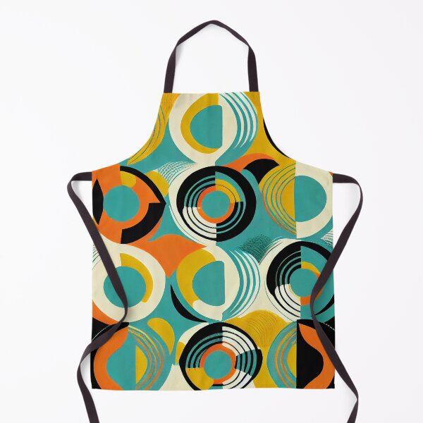 Artikelvorschau, Colorful Energetic Midcentury Modern Pattern Digital Painting entworfen und verkauft von CodeAndColors.