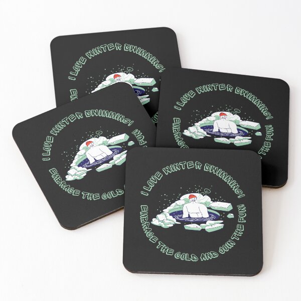 Item preview, I Love winter swimming! Embrace the cold and join the fun. designed and sold by ConradoBullhead.