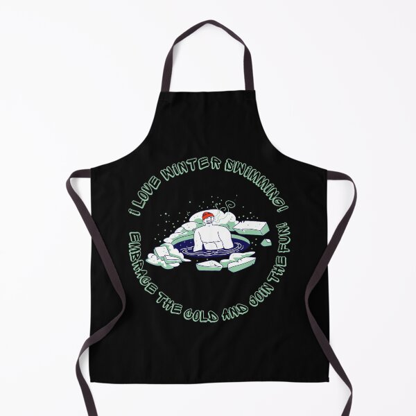 Item preview, I Love winter swimming! Embrace the cold and join the fun. designed and sold by ConradoBullhead.