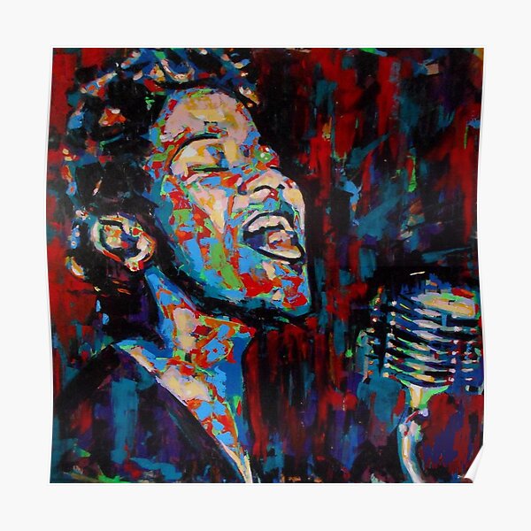 The Beauty of Ella Fitzgerald Poster