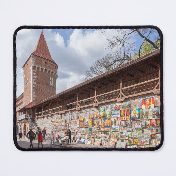 Item preview, City Wall with City Tower, Kraków, Lesser Poland, Poland, Europe designed and sold by Torsten Krüger.