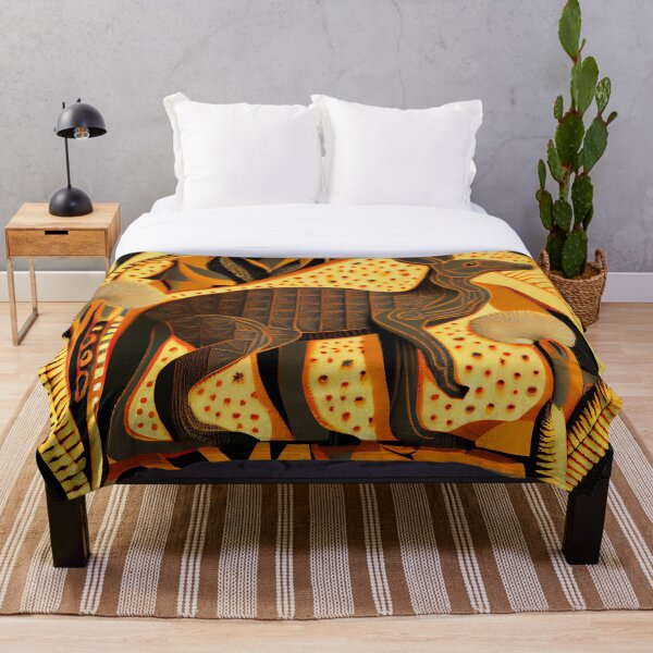 Item preview, Imagined Australian Pattern Digital Painting designed and sold by CodeAndColors.