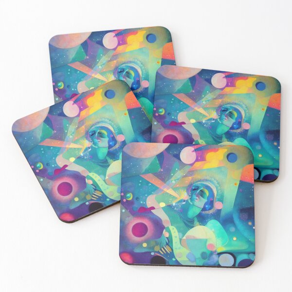 Item preview, Polar lights, astrophotography, Feininger style designed and sold by ValleyDream.