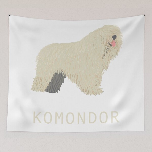 Item preview, Komondor Dog - Spaghetti Creature designed and sold by GuyBlank.
