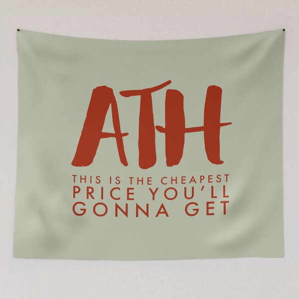 Item preview, ATH - This is the cheapest price you'll gonna get, gifts for Crypto traders designed and sold by Mobius Spot Collective.