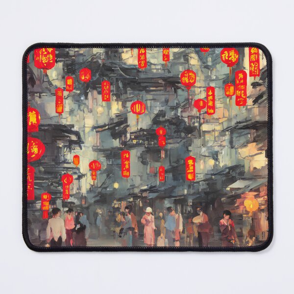 Item preview, Chinese New Year 2023 Painting Brush Red Lanterns Traditions of China designed and sold by SweetbeStore.