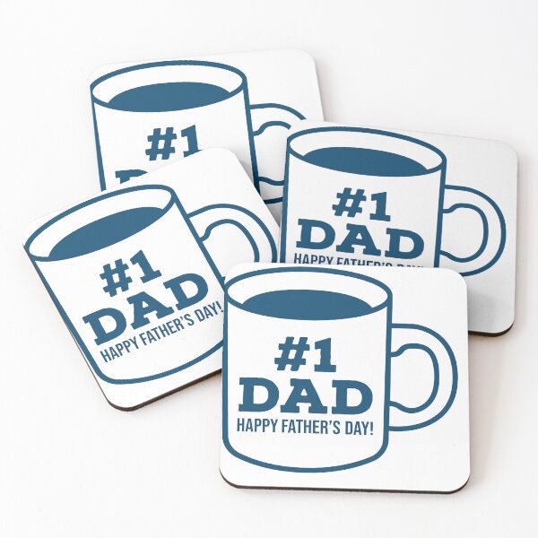Item preview, Number 1 DAD Happy Father's Day! designed and sold by Magical  Designs.