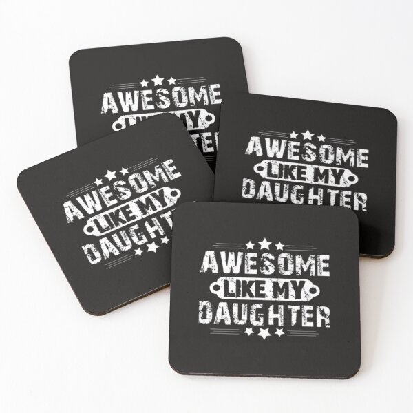 Item preview, Copy of Awesome likemydaughter,fatherdaughter gift,like great,giftfrom daughter,father'sday gift designed and sold by Sophistical.