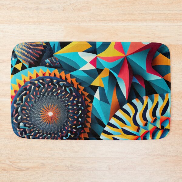 Item preview, Brilliant Maximalist Pattern Digital Painting designed and sold by CodeAndColors.