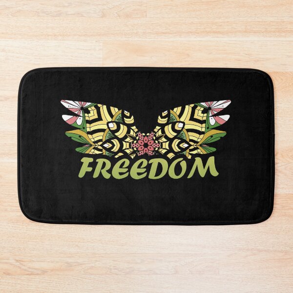 Item preview, Freedom Wing Mandala : Freedom Life, Freedom Is Life designed and sold by MokonoKokoro.