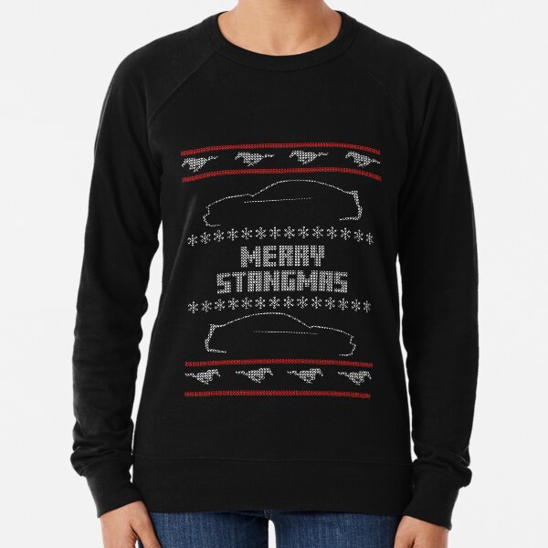ford mustang christmas sweater