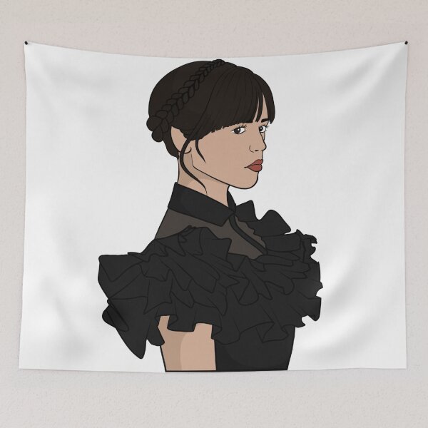 Item preview, Wednesday - potrait designed and sold by YoursTheFairy.
