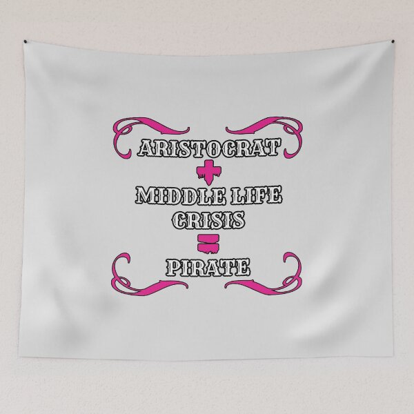 Item preview, Aristocrat becomes a pirate - Our Flag Means Death designed and sold by Lina Abu Rezeq.