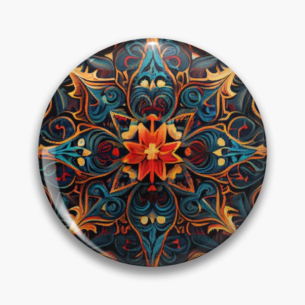 Artikelvorschau, Intense Grand Eclectic Pattern Digital Painting entworfen und verkauft von CodeAndColors.
