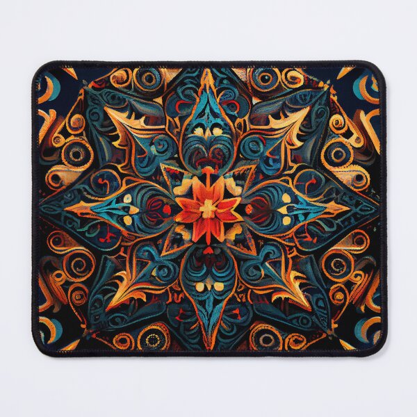 Item preview, Intense Grand Eclectic Pattern Digital Painting designed and sold by CodeAndColors.
