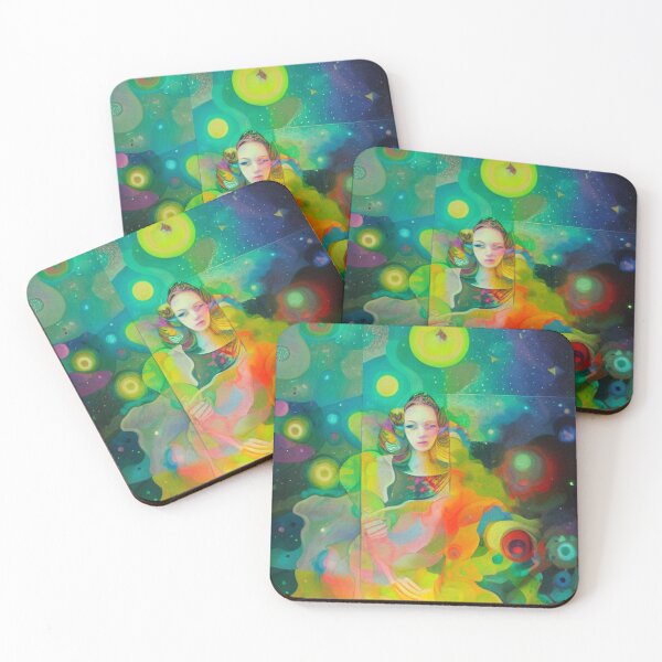 Item preview, Polar lights, astrophotography, Feininger style designed and sold by ValleyDream.