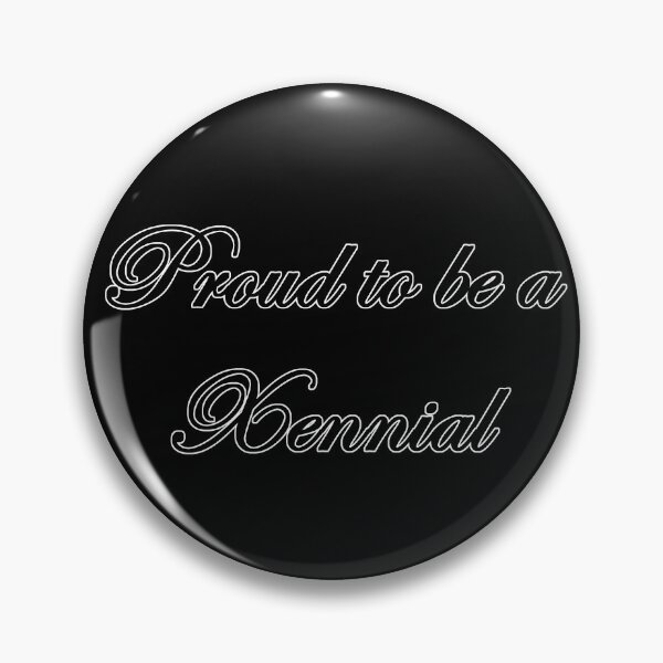 Item preview, Proud to be a Xennial - Black designed and sold by Queerie.
