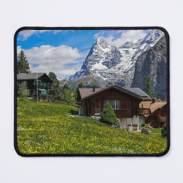 Item preview, Idyllic Mürren Village, Switzerland designed and sold by MH65Designs.