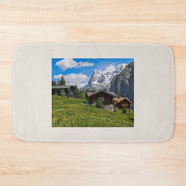 Item preview, Idyllic Mürren Village, Switzerland designed and sold by MH65Designs.