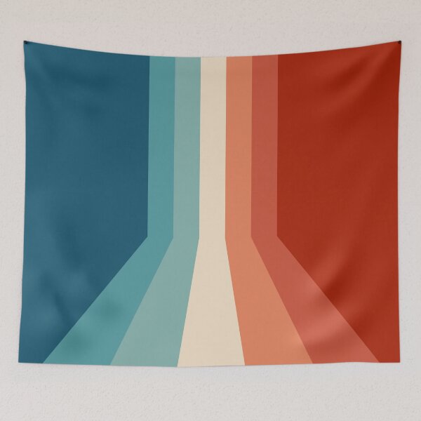 Item preview, Colorful retro style geometric design designed and sold by BattaAnastasia.