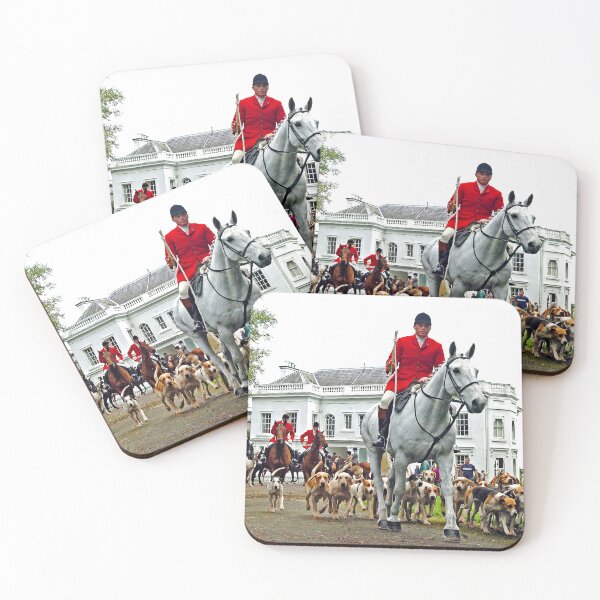 Item preview, Hound Dogs Horses West Berkshire Hunt England designed and sold by AndyEvansPhotos.