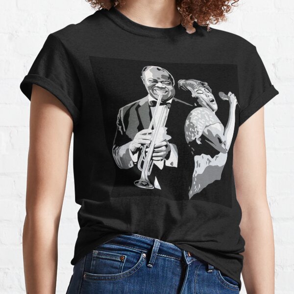 Louis Armstrong Women's T-Shirt by Hank Morgan - Science Source Prints -  Website