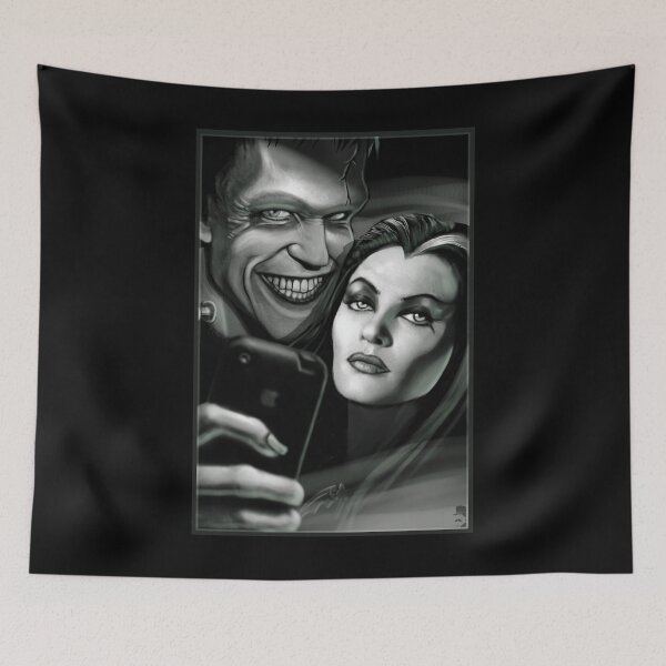 Aperçu de l'œuvre Récompense Munsters Retro Wave créée et vendue par barrosjulieta.
