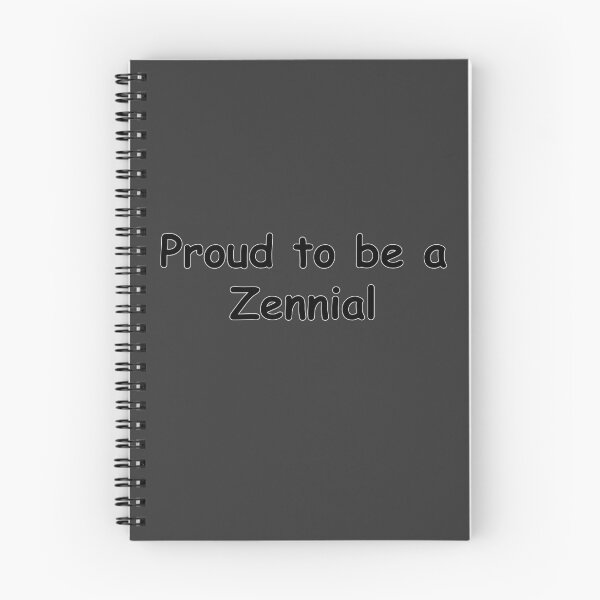 Item preview, Proud to be a Zennial - Gray designed and sold by Queerie.