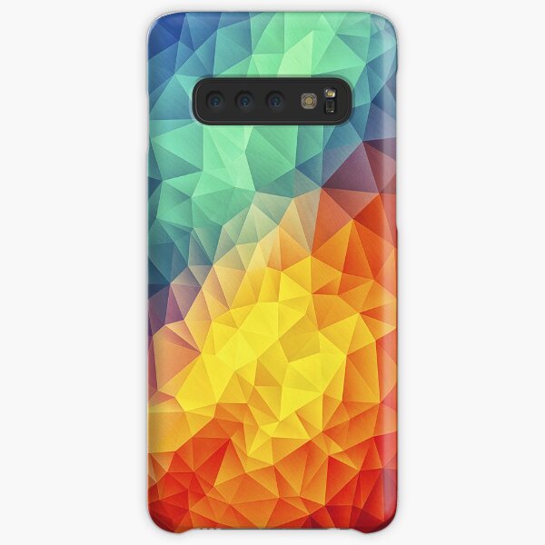Abstract Multi Color Cubizm Painting Samsung Galaxy Snap Case