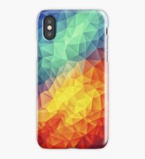 Abstract Multi Color Cubizm Painting iPhone Case/Skin