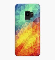 Abstract Multi Color Cubizm Painting Case/Skin for Samsung Galaxy